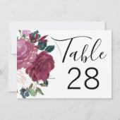 Invitation Amour Fleurissant (Dos)