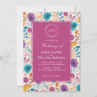 Amour Fleurissant Floral Romantique Rose Violet Ma