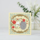 Invitation Amour Inspiré du Vintage (Debout devant)