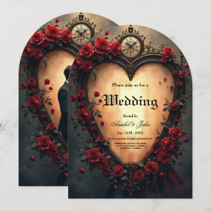 Invitation Amour Intemporel – Collection de Mariage Victorien