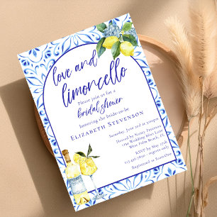 Invitation Amour Limoncello Mariage Italien écrit à la main
