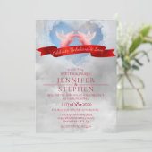 Invitation Amour mariage-incroyable (Debout devant)