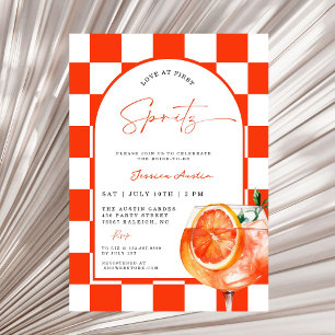 Invitation Amour Moderne À Première Giclée Fête de Mariage Or
