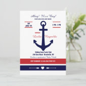 Invitation Amour Nautique 2 (Debout devant)