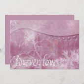 Invitation Amour Pour L'Invitation (Devant / Derrière)