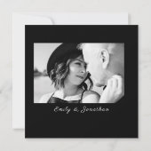 Invitation Amour pour toujours (Dos)