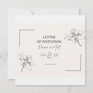 Invitation Amour pour Toujours