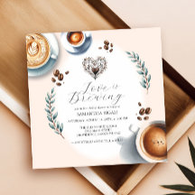 Amour qui se prépare Café Fête de Mariage