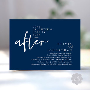 Invitation Amour, Rire Et Heureux Jamais Après La Réception