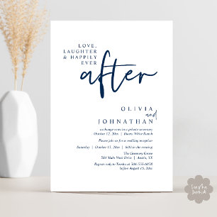 Invitation Amour, Rire Et Heureux Jamais Après La Réception