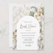 Invitation Amour sauvage | Boho Macrame Fête des mariées de v (Devant)