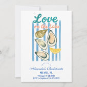 Invitation Amour sur le lac Bachelorette Getaway (Devant)