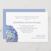 Invitation Amour Un Autre Mariage Écriture Chrétienne (Devant / Derrière)