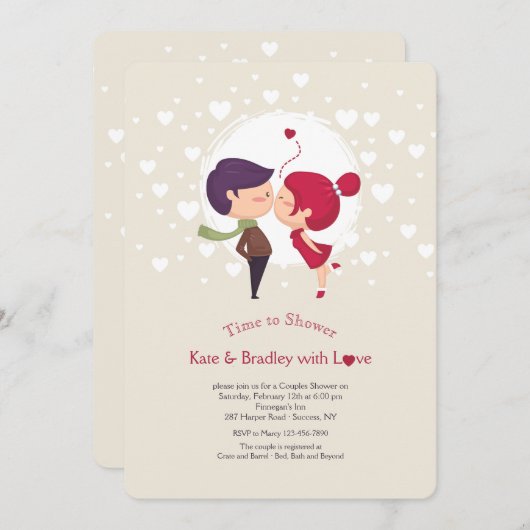 Invitation Amoureuse (Devant / Derrière)