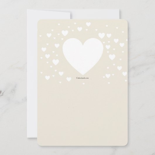 Invitation Amoureuse (Dos)