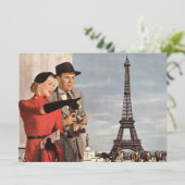 Invitation Amoureux à Paris (Debout devant)