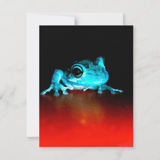 Invitation Amoureux de la grenouille Spidey Grenouille verte  (Devant)