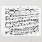 Invitation Amoureux de la musique (Devant / Derrière)