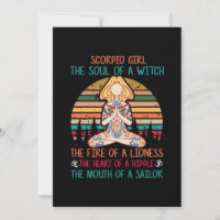 Amoureux de yoga | Fille Scorpion Yoga