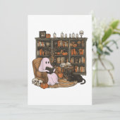 Invitation Amoureux des chats du livre de lecture Ghost Hallo (Debout devant)
