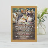 Invitation Amoureux du mari| À Mon Mari, Je T'Aimais (Debout devant)