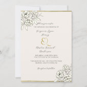 Invitation Ampersand Moody Smoked Gold (vertical) (Devant)