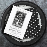 Amusant 40e anniversaire Gothique Tarot Noir