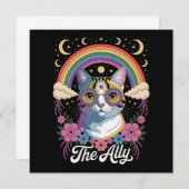 Invitation Amusant Ally Ca Pride Lunettes de soleil Gay pride (Devant / Derrière)