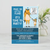 Invitation Amusant Big Horse et fête d'anniversaire de Little (Debout devant)