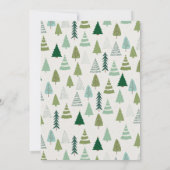 Invitation Amusant Boire Reindeer Ornament Noël (Dos)