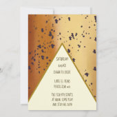 Invitation Amusant Brown truite Motif moderne poisson frit (Dos)