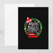 Invitation Amusant Camion Arbre De Noël Jolle Bund De A-Hol (Devant / Derrière)