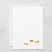 Invitation Amusant Cookie de Chiot Fête de Décoration (Dos)