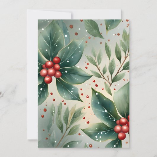 Invitation Amusant désir de Noël Reindee (Dos)