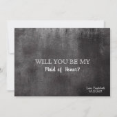 Invitation Amusant(e) domestique Proposition Jour Boire Excus (Dos)