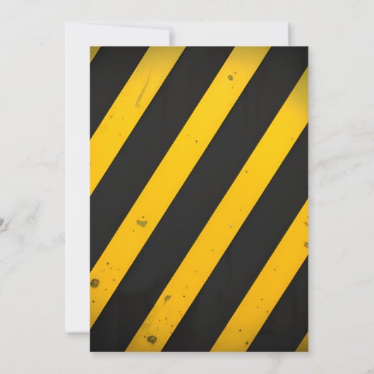 Invitation amusant enfants Camions de construction simples 5e (Dos)