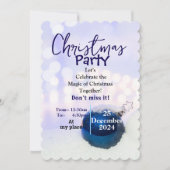 Invitation Amusant et festif (Devant)