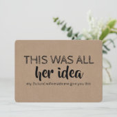 Invitation Amusant Groomsman ou Best Man (Debout devant)