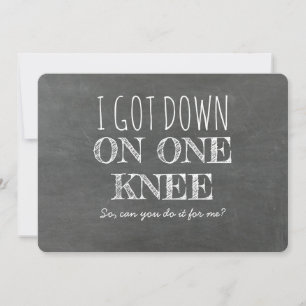 Invitation Amusant Groomsman ou Best Man Poser une propositio