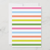 Invitation Amusant Monster brillant Mash Anniversaire Fête In (Dos)