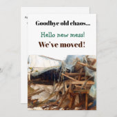 Invitation Amusant Quirky Fête de réchauffement ménager Invit (Devant / Derrière)