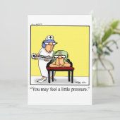 Invitation amusante à l'école de soins infirmiers (Debout devant)