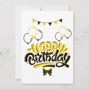 Invitation Amusante d'Anniversaire