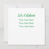 Invitation amusante de toasts (Dos)