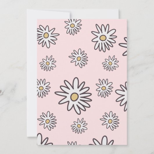 Invitation Amusants Automne Pink Sugar Skull Anniversaire Inv (Dos)