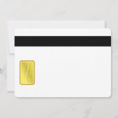 Invitation Amusants barbecue barbecue Anniversaire Fête Invit (Dos)