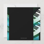 Invitation Amusants Champagne Dance Nouvel An Réveillon Invit (Dos)