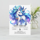 Invitation Amusants Cheval Printable Anniversaire (Debout devant)