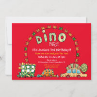 Amusants Dino Voitures et drapeaux Garçons Dinosau