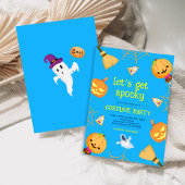 Invitation Amusants Éffrayants Enfants Halloween Costume Part